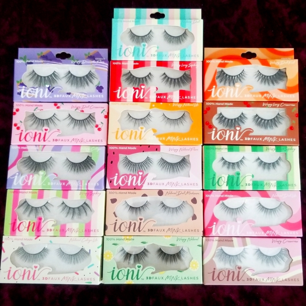 IONI 3D MINK LASHES Set of 16!